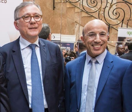 Avec le Président de la Compagnie Nationale des Commissaires aux Comptes